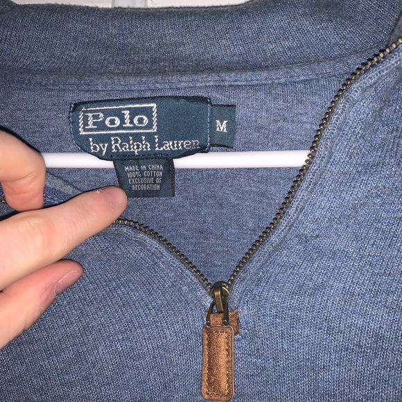 Ralph Lauren Men's Navy Pullover - Picture 3 of 4